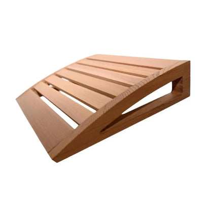 Neck Support Equipment Bathroom Accessories Sauna Room Part Sauna Pillow Head Support Wooden Headrest Sauna for Winter Bathing