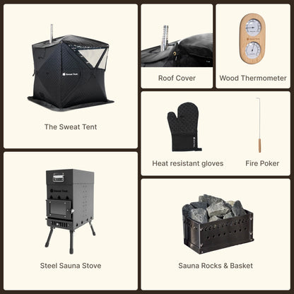 Sweat Tent Portable Outdoor Sauna