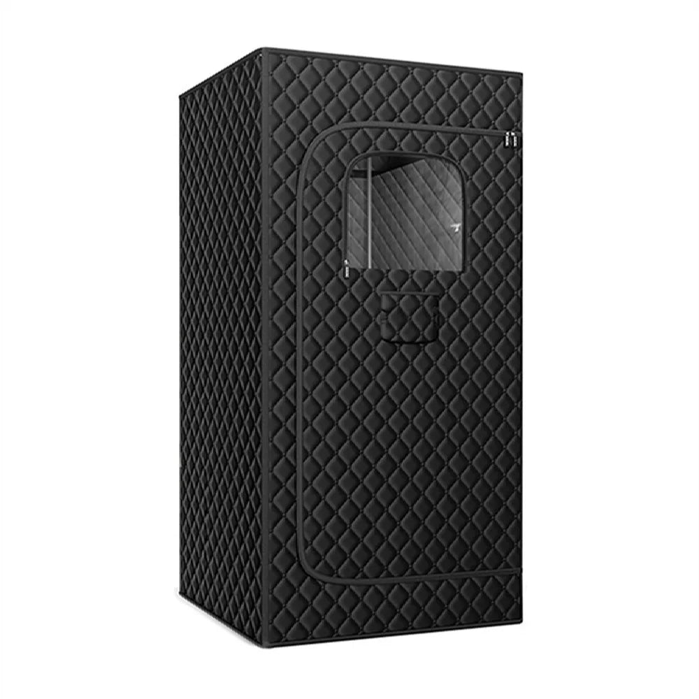 Portable Steam Sauna for Home Spa Sauna Tent Sauna Box with 1500W 3L Steamer Remote Control Height