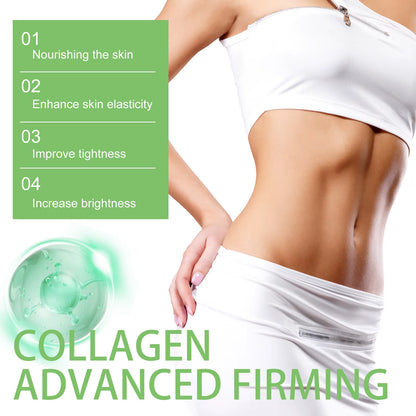 Collagen Cream for Body Firming Tighten Skin Smooth Skin Tone Nourishing Brightening Body Lotion Skin Care Products 100Ml
