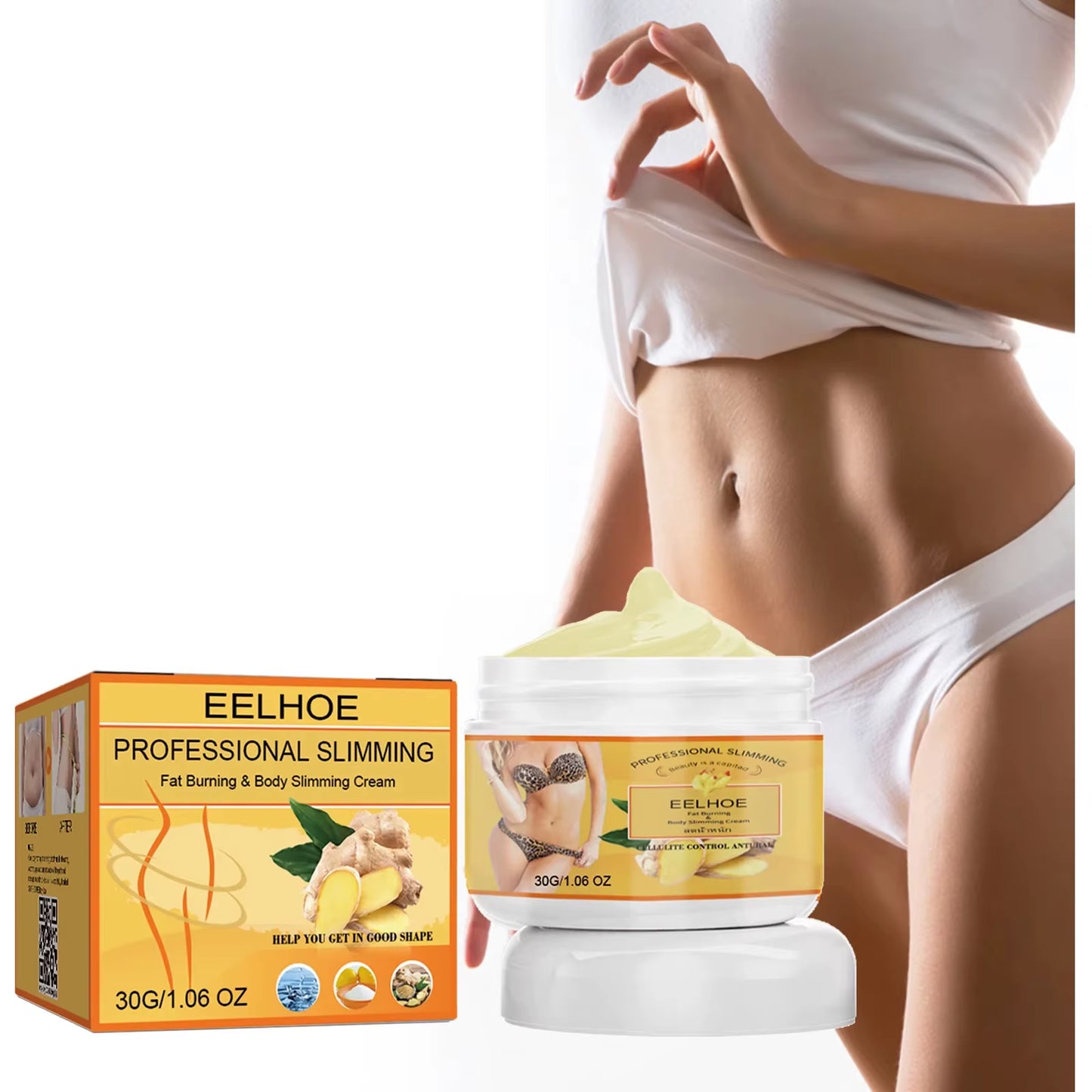 Body Firmiing Cream Full Sculpting anti Cellulite Belly Lasting Tightening Cream Nourishing Body Oil Massaging Cream 30G