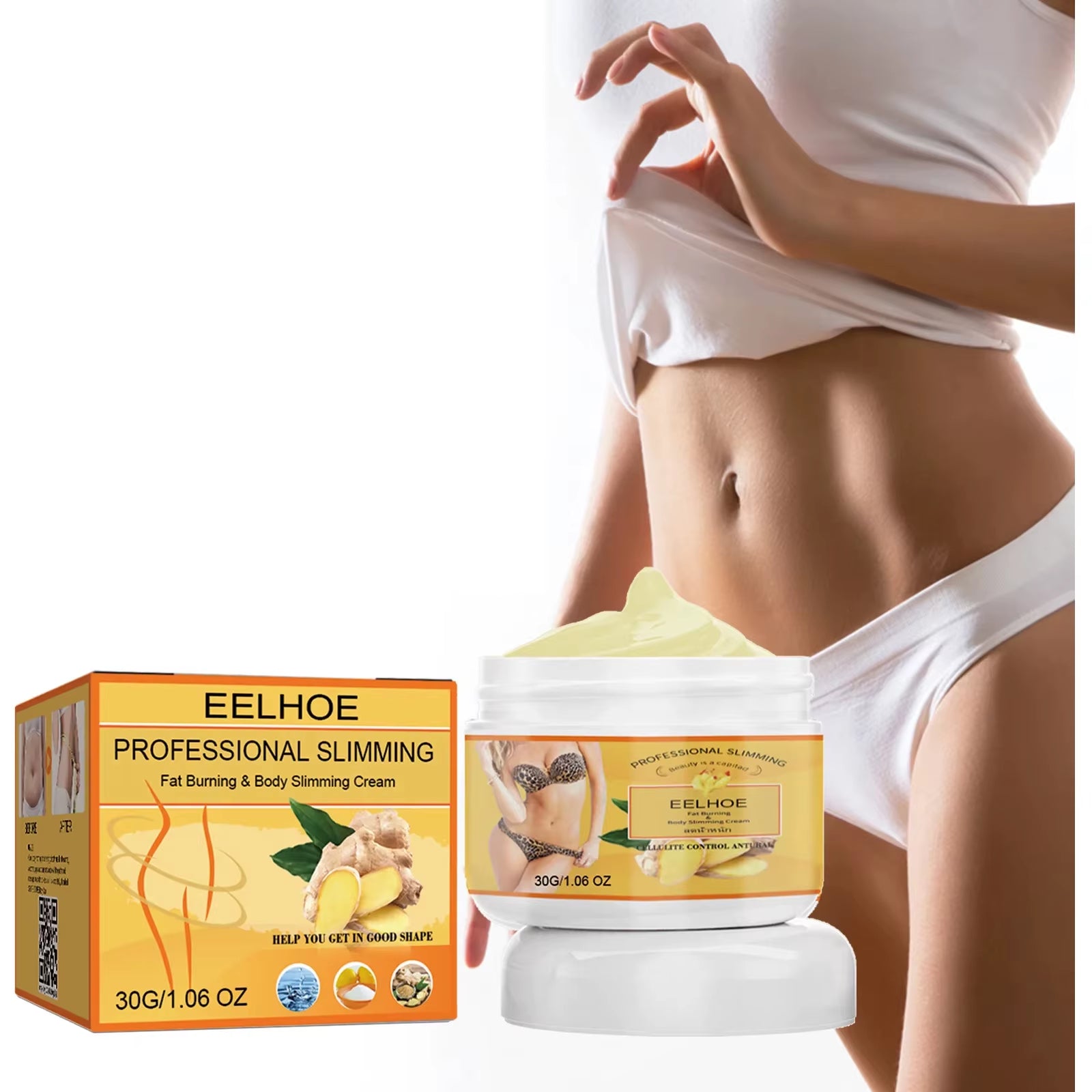 Body Firmiing Cream Full Sculpting anti Cellulite Belly Lasting Tightening Cream Nourishing Body Oil Massaging Cream 30G