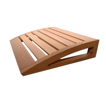 Neck Support Equipment Bathroom Accessories Sauna Room Part Sauna Pillow Head Support Wooden Headrest Sauna for Winter Bathing