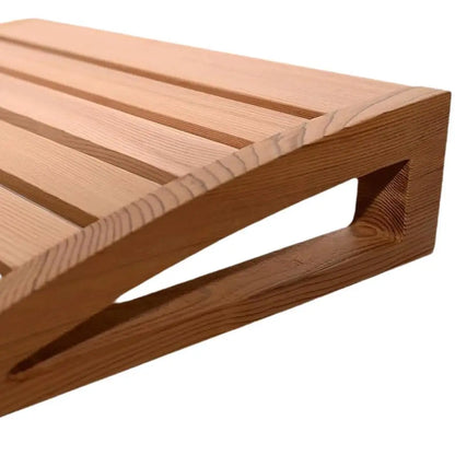 Neck Support Equipment Bathroom Accessories Sauna Room Part Sauna Pillow Head Support Wooden Headrest Sauna for Winter Bathing