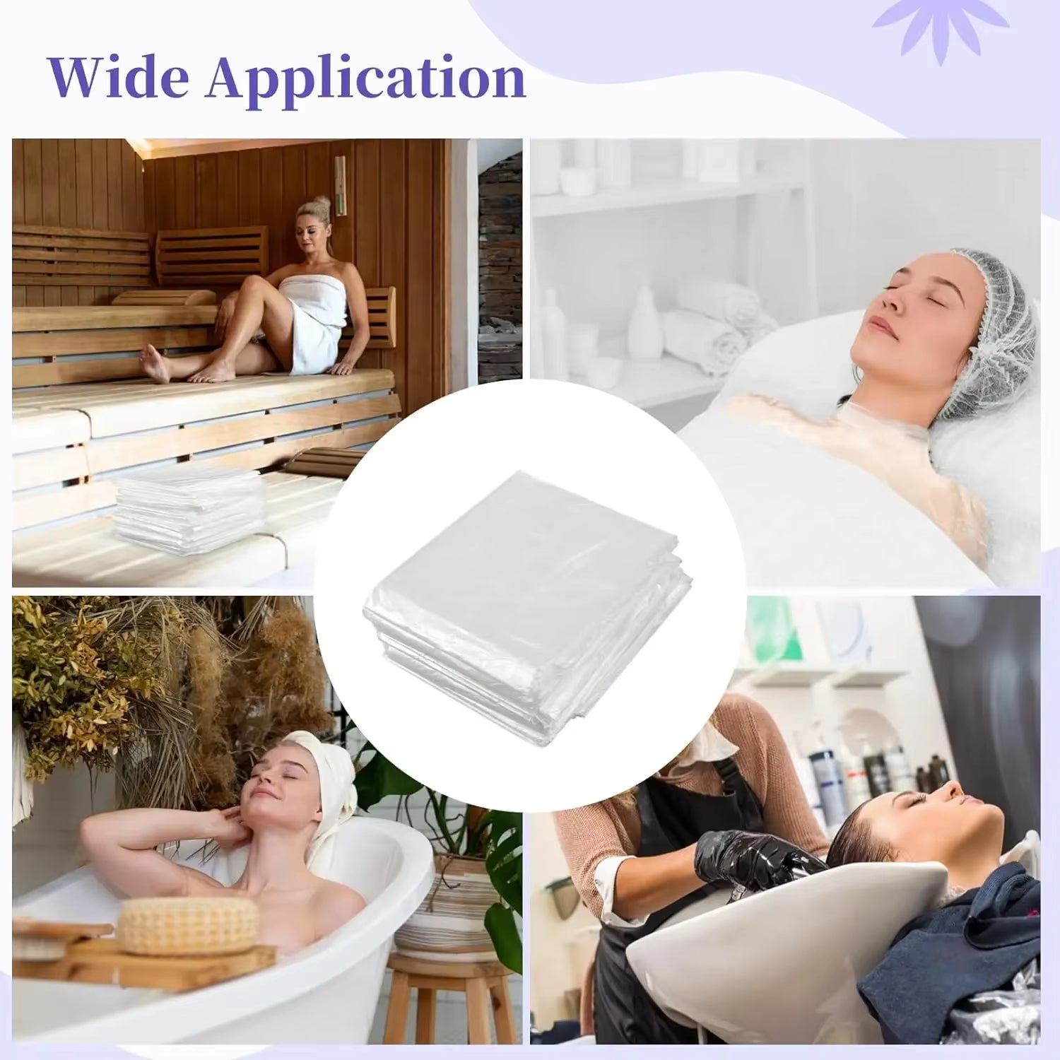 Sauna Steaming Wrap Sauna Bag for Beauty Salon Spa Disposable Body Sculpting Film Moisturizing Skin Care Suit Sauna Blanket