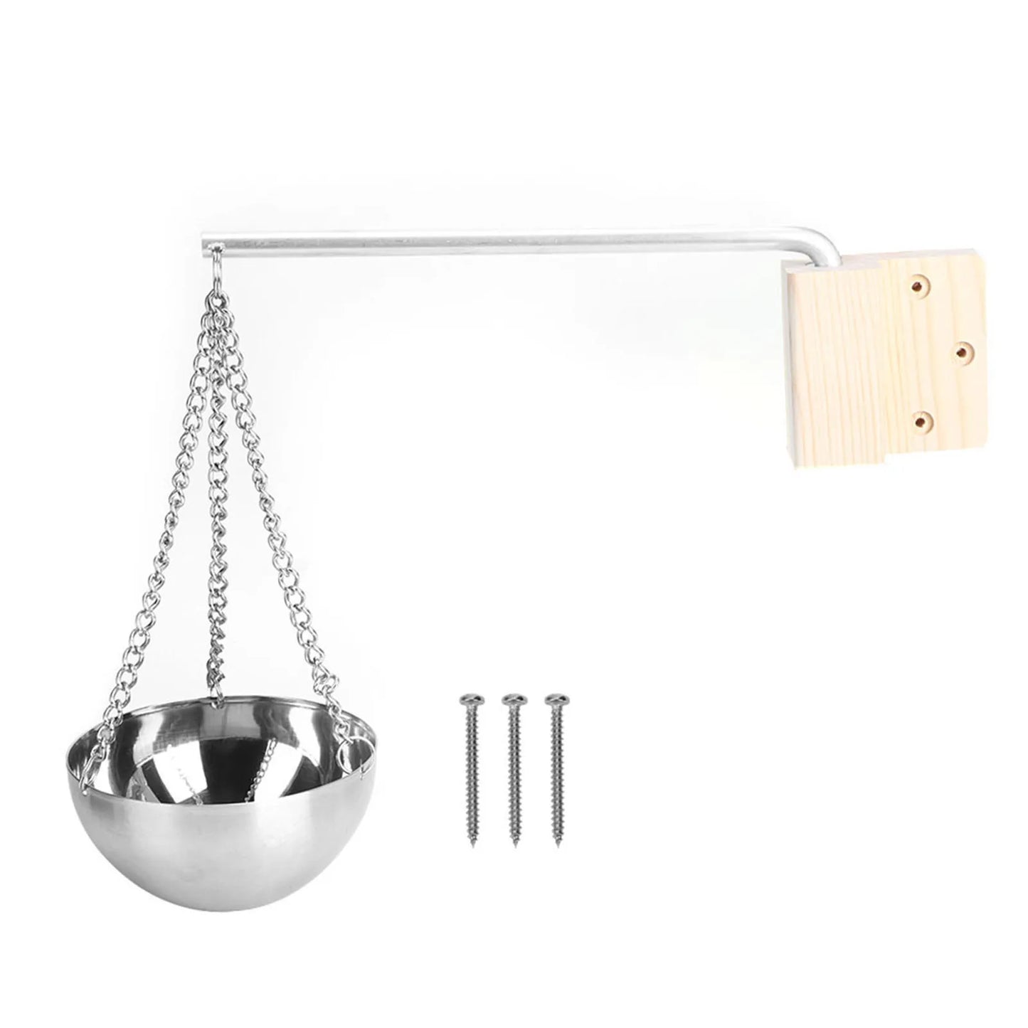 Essential Oil Bowl Cup Sauna Accessories Spruce Stainless Steel Sauna Room Accessories Sauna Bowl Traditional and Infrared
