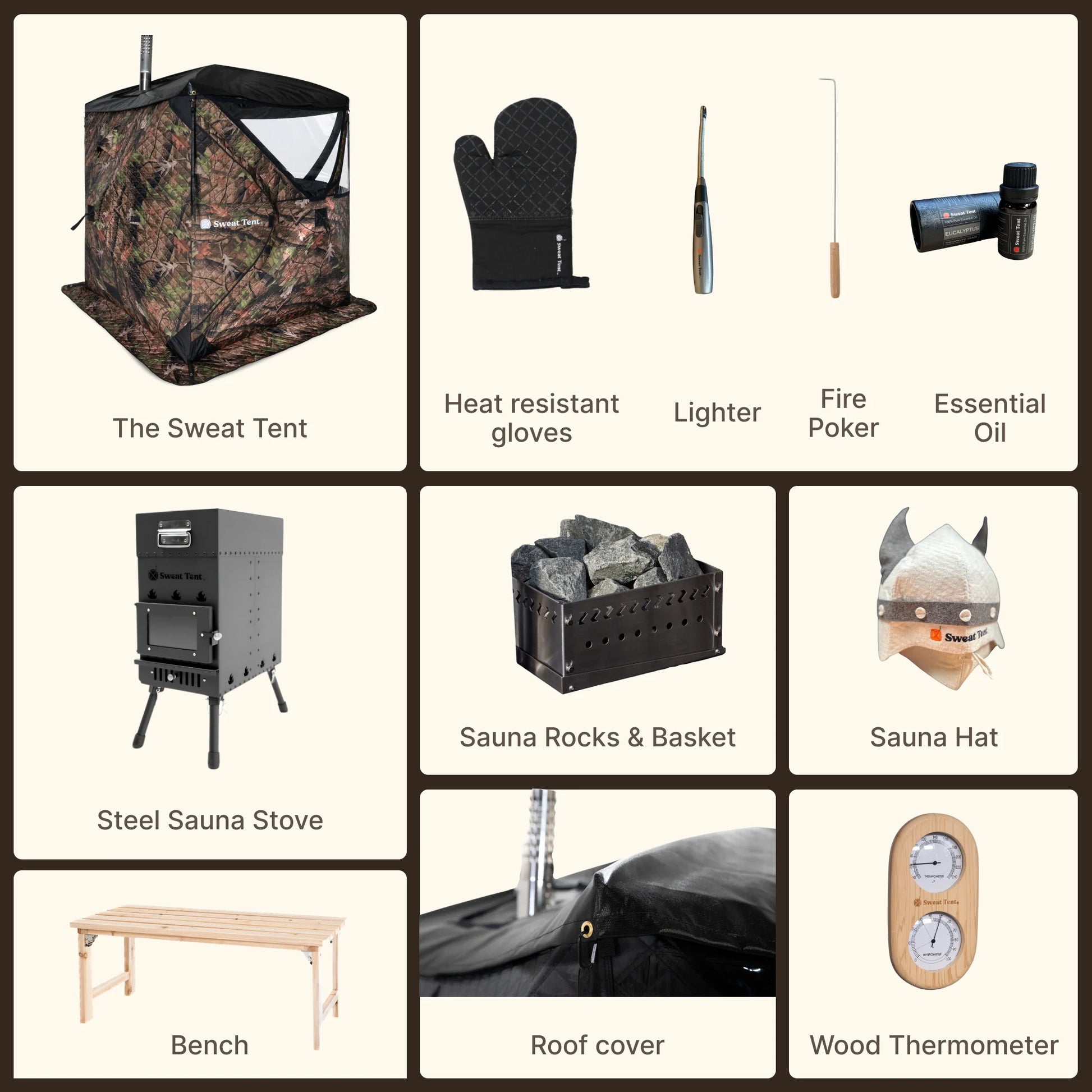 Sweat Tent Portable Outdoor Sauna